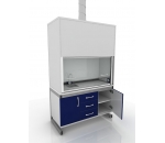 Шкаф вытяжной лабораторный, химически стойкий 205-002-1-2000/2100