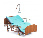 Электрическая фукциональная кровать для ухода за лежачими больными с переворотом и туалетом MET REVEL XL ( ширина 120 см)