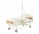 Кровать электрическая Med-Mos DB-7 с полкой и накроватным столиком 
